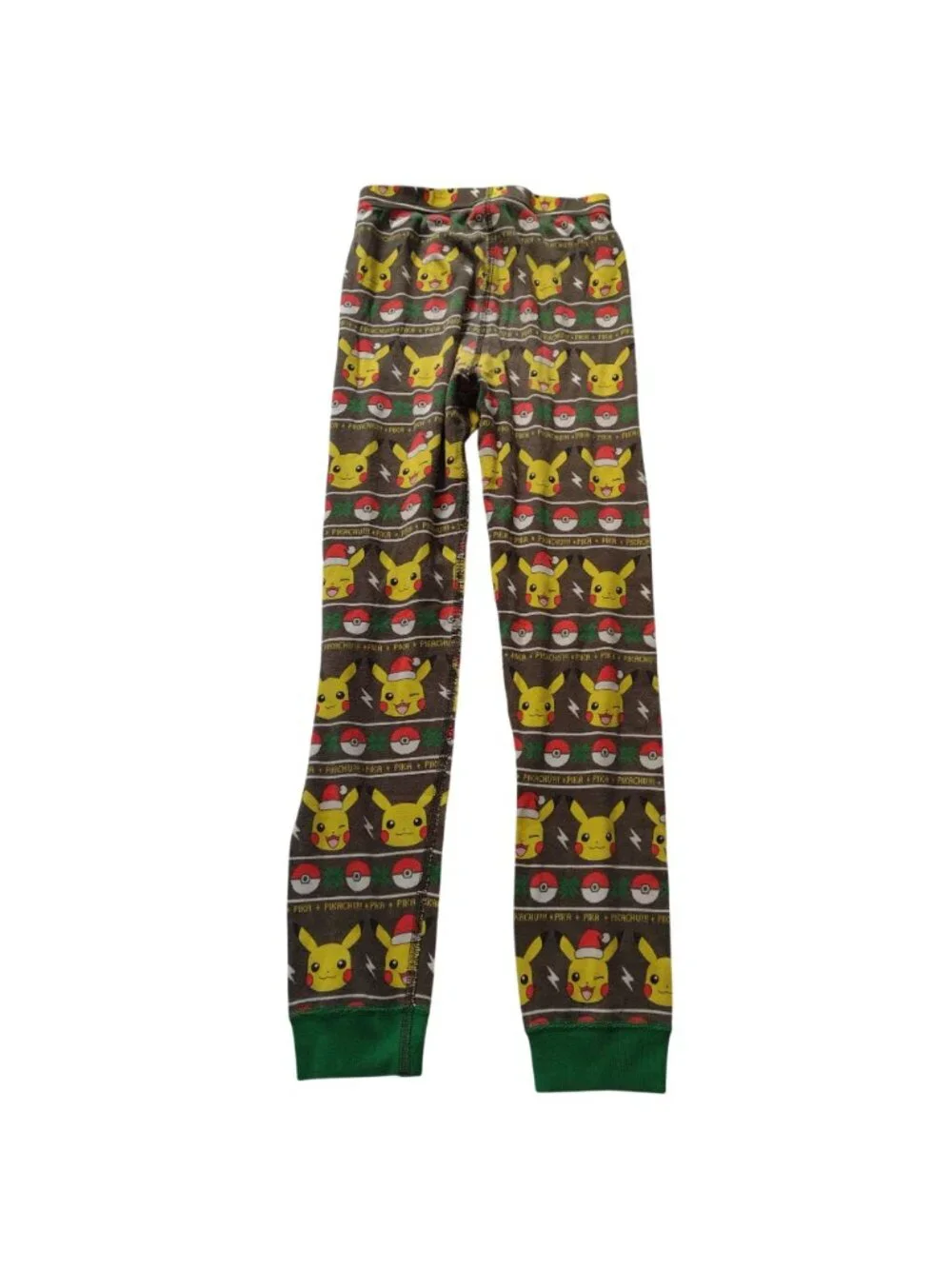 Hanna Andersson Pokemon Christmas Pajama Set  8 Organic Cotton Snug Fit PJs 130